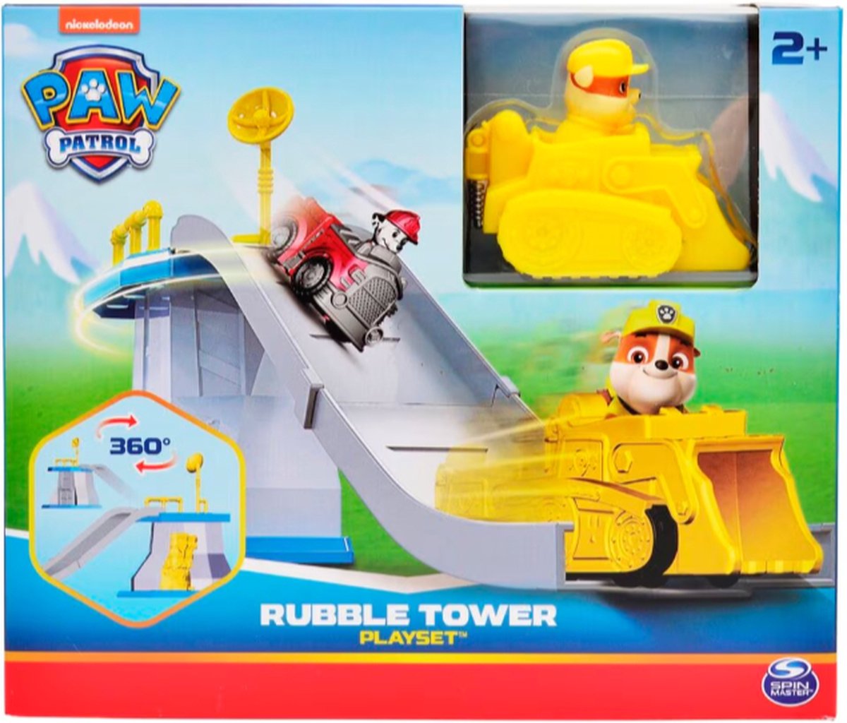Paw Patrol Rubble Tower Playset