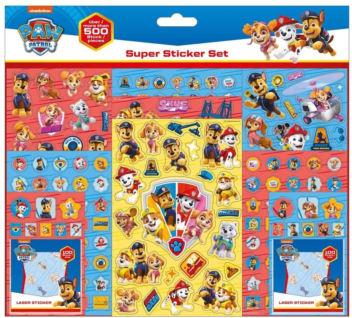 Paw Patrol Super Sticker Set