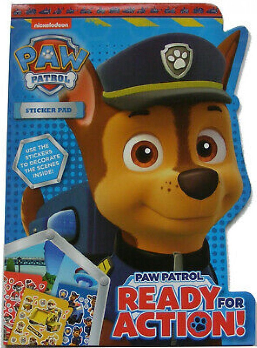 Paw Patrol sticker pad