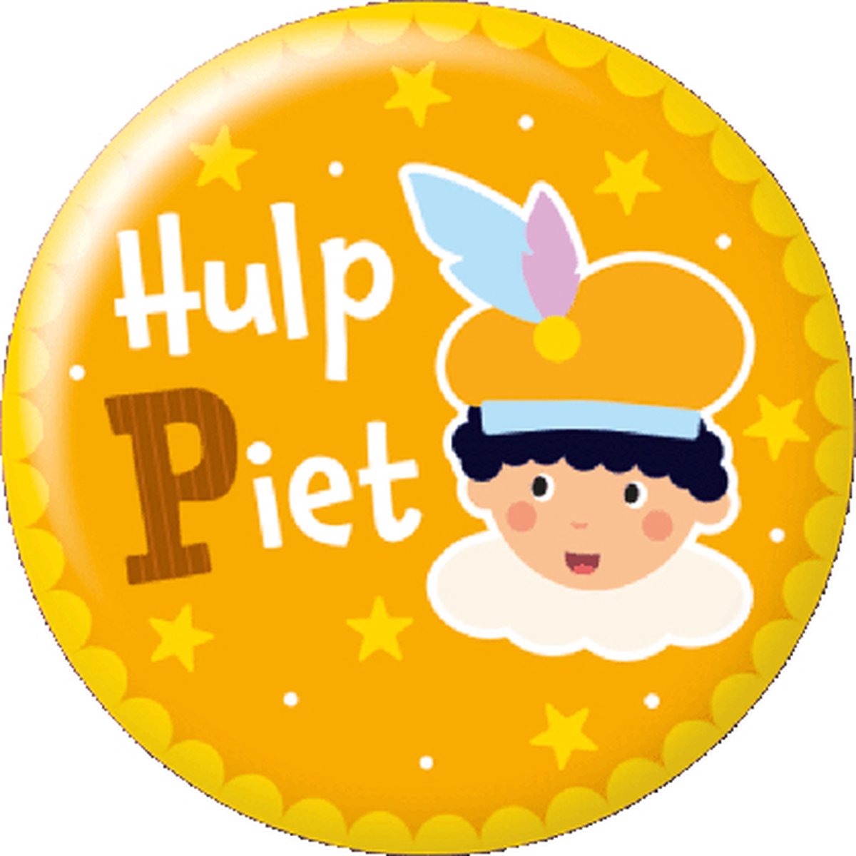 Sinterklaas Button Hulppiet