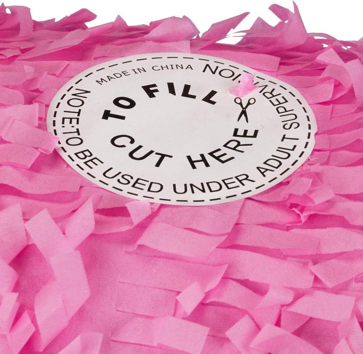 Pinatas - Betoverende Feestvreugde: Roze Eenhoorn Piñata - Een Magische Toevoeging voor Kinderfeestjes! Hang hem op, Vul hem met Vreugde - Afmetingen: 47x43x13 cm