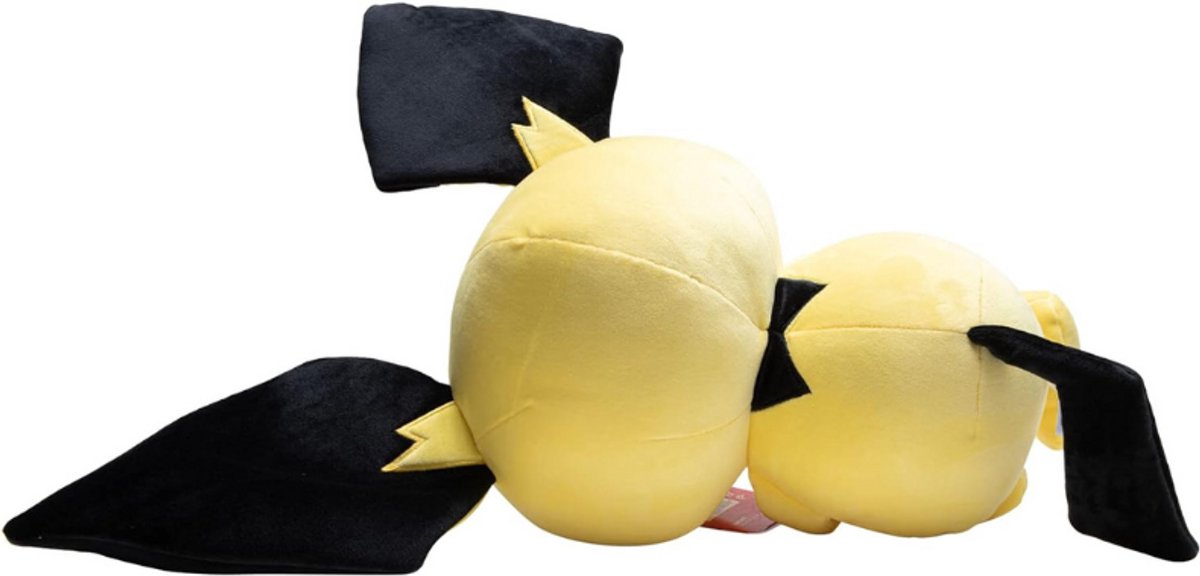 Jazwares Sleeping Pichu Knuffel 46 Cm – Zachte Pluche Pichu In Slaapstand – Perfect Knuffeldier Voor Kinderen En Pokémon Fans