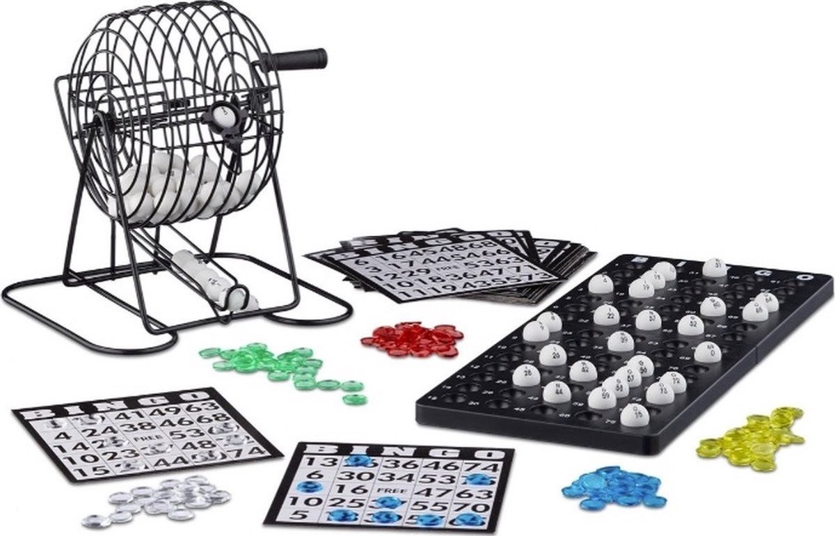 Pegasi bingomolen set – zwart metaal