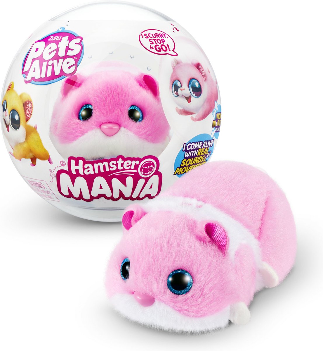 Pets Alive Hamster Mania Roze van ZURU