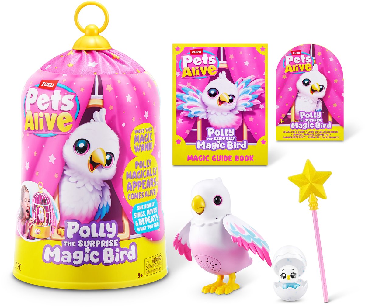 Pets Alive Polly the Surprise Magic Bird van ZURU - Speelfiguur