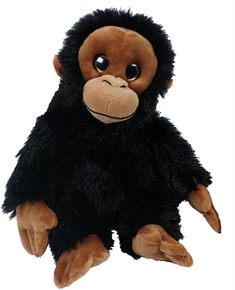 Aap zwart 22 cm