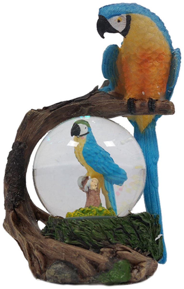 PIA Soft Toys - Papegaai blauw waterbal - 45 mm