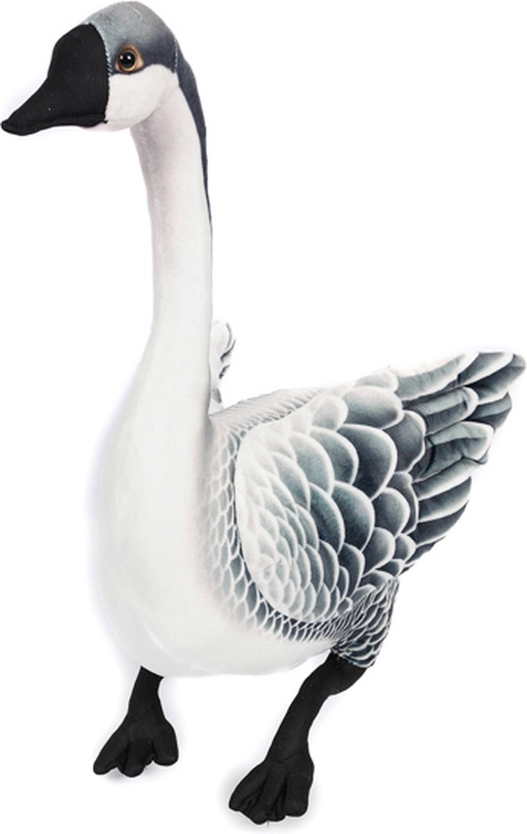 PIA Soft Toys - Pluche Knuffeldier - Gans staand - 40 cm