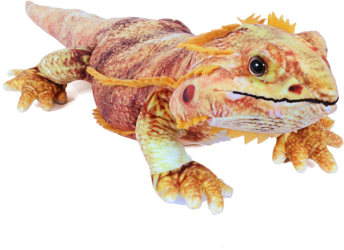 PIA Soft Toys - Pluche Knuffeldier Baardagaam - 60 cm