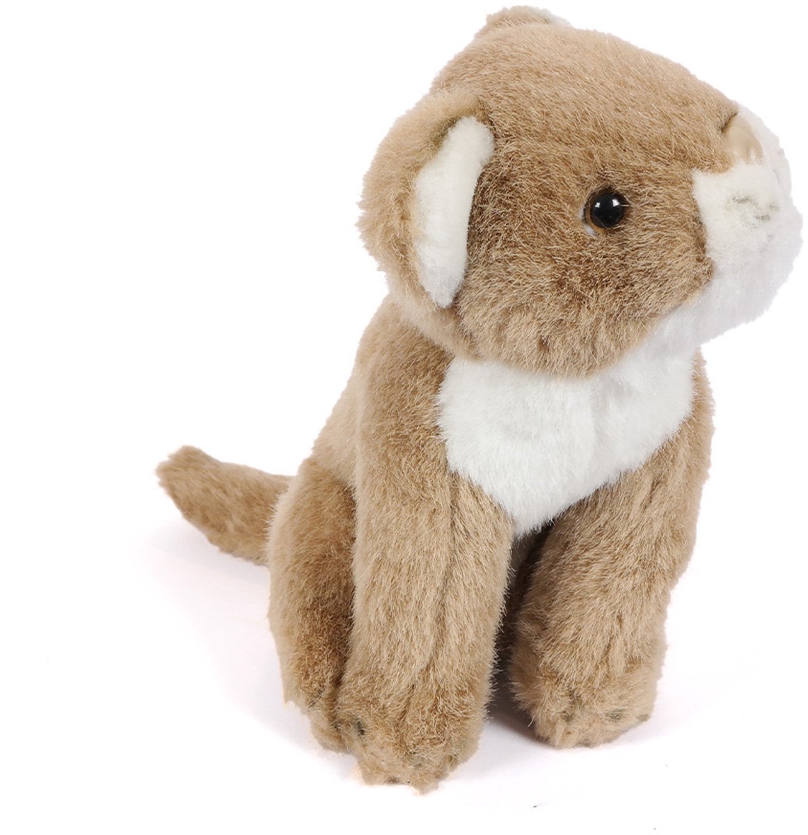 PIA Soft Toys - Pluche Knuffeldier Leeuwin - zittend - 18 cm