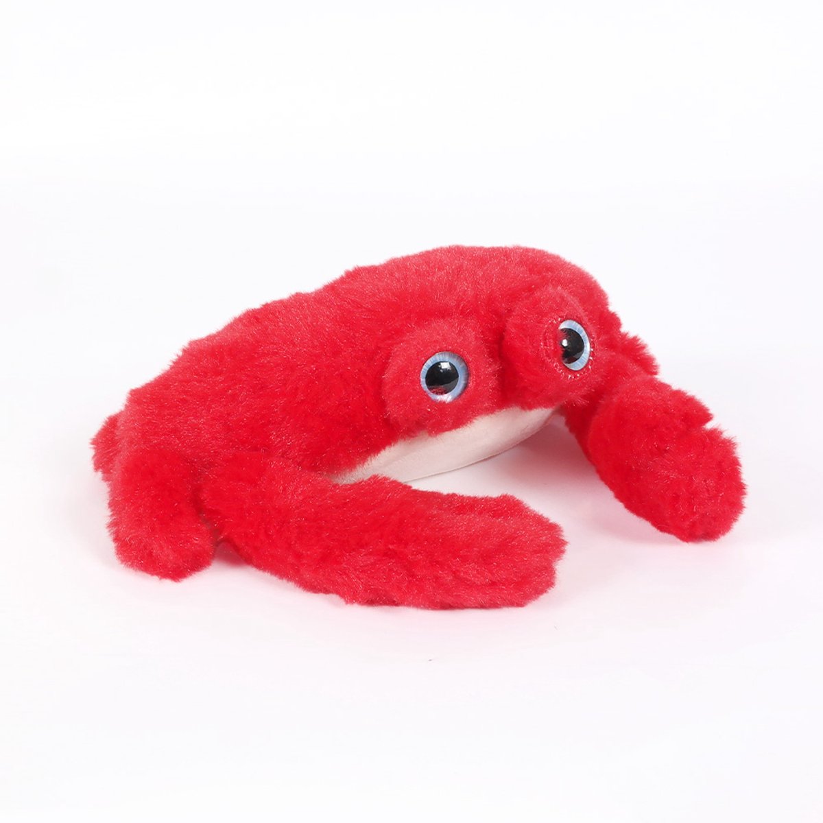 PIA Soft Toys Pluche Knuffeldier Krab rood - 22 cm