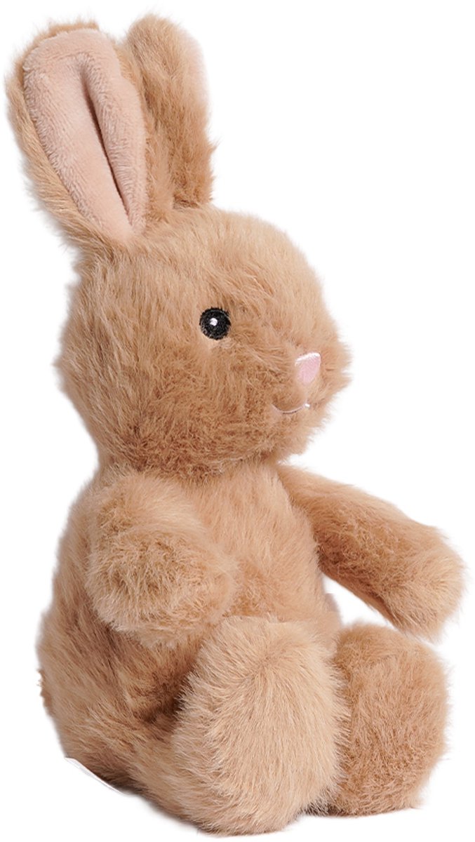 Speelgoedtopdeals - Pluche Knuffel - Kiki Konijn bruin 15 cm