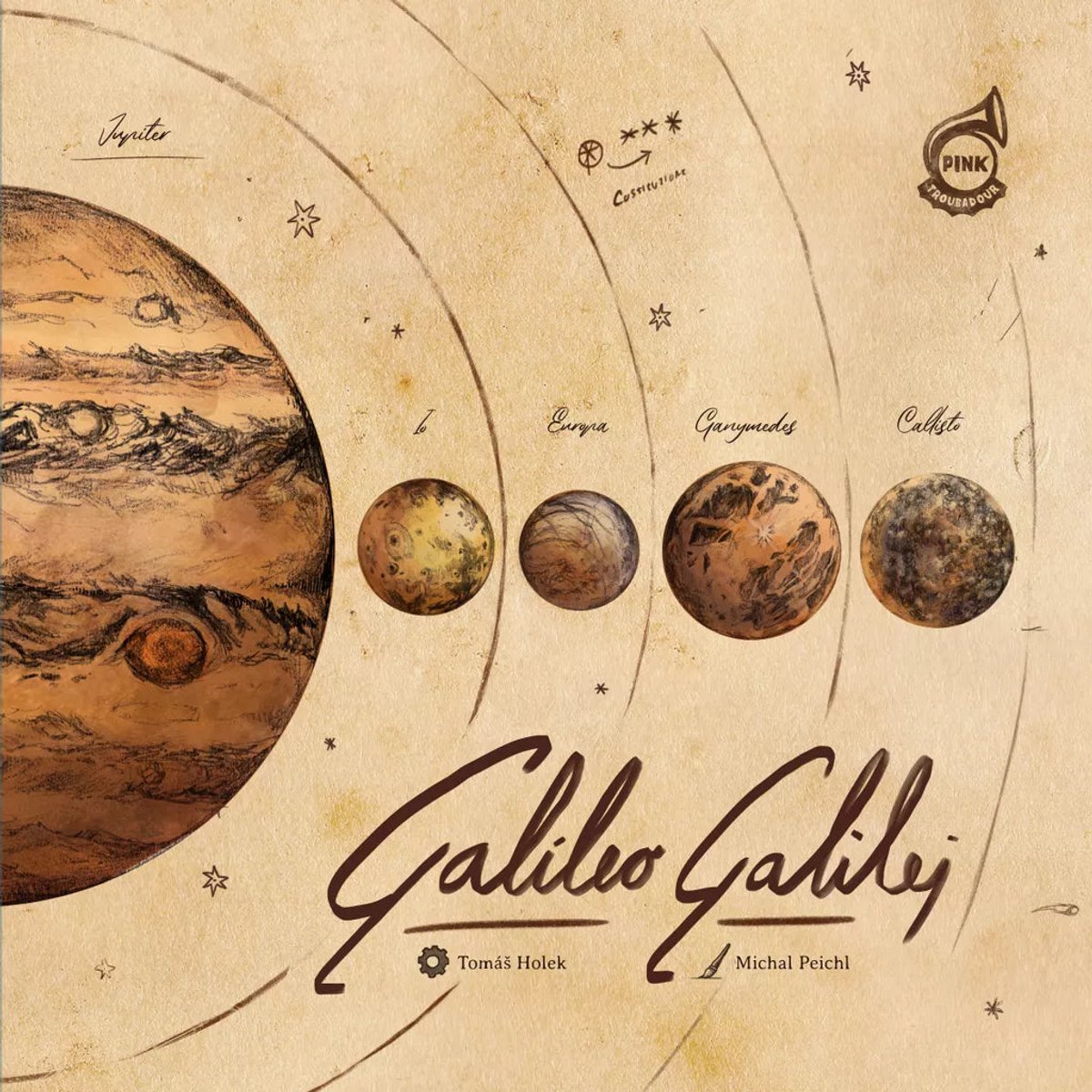 Galileo Galilei - Euro-style game - Ontdek planeten en sterrenstelsels