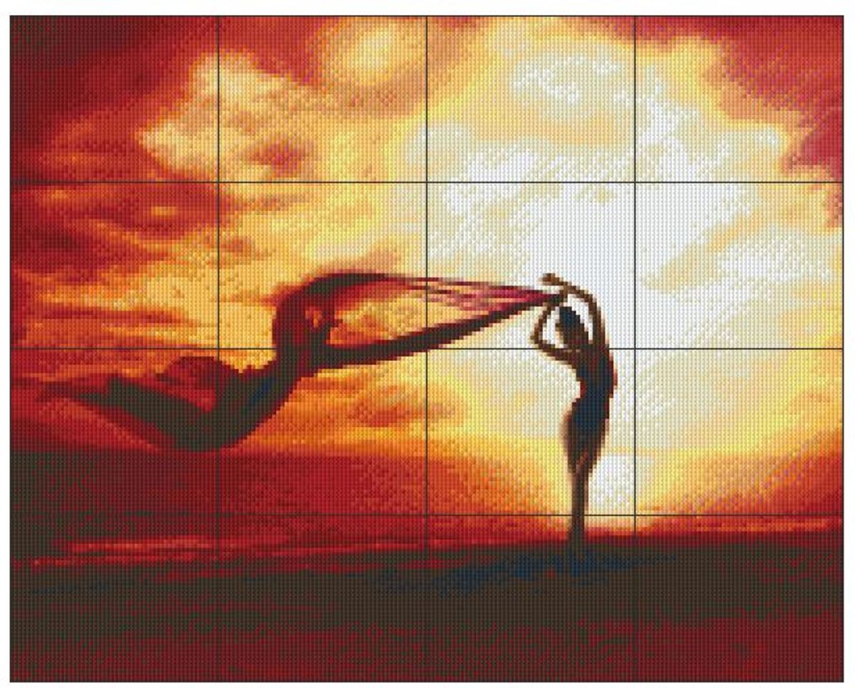 PIXELHOBBY AVONDROOD - DST51320474 - 16PLATEN - 270MATJES