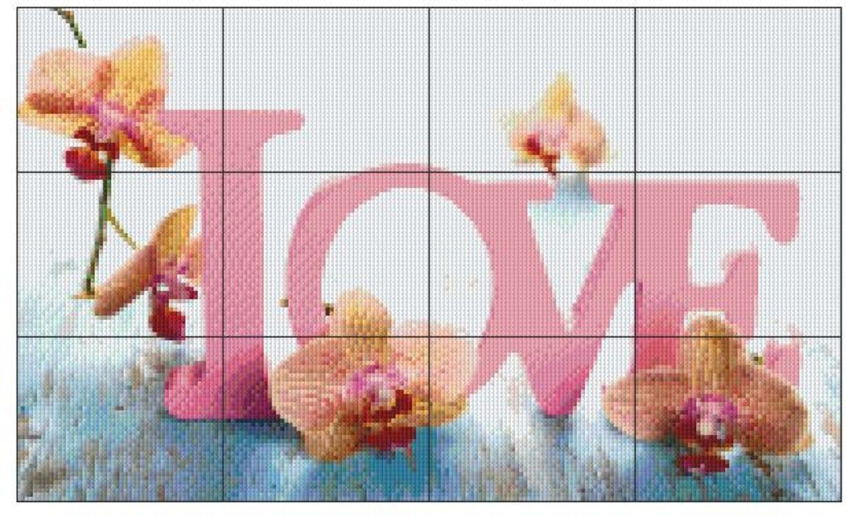 PIXELHOBBY LOVE - DST36379000 - 12PLATEN - 238MATJES
