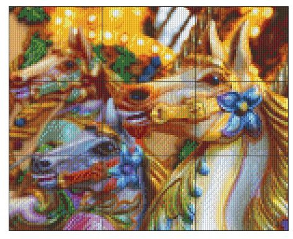 PIXELHOBBY PAARDENMOLEN - DST29522067 - 9PLATEN - 181MATJES