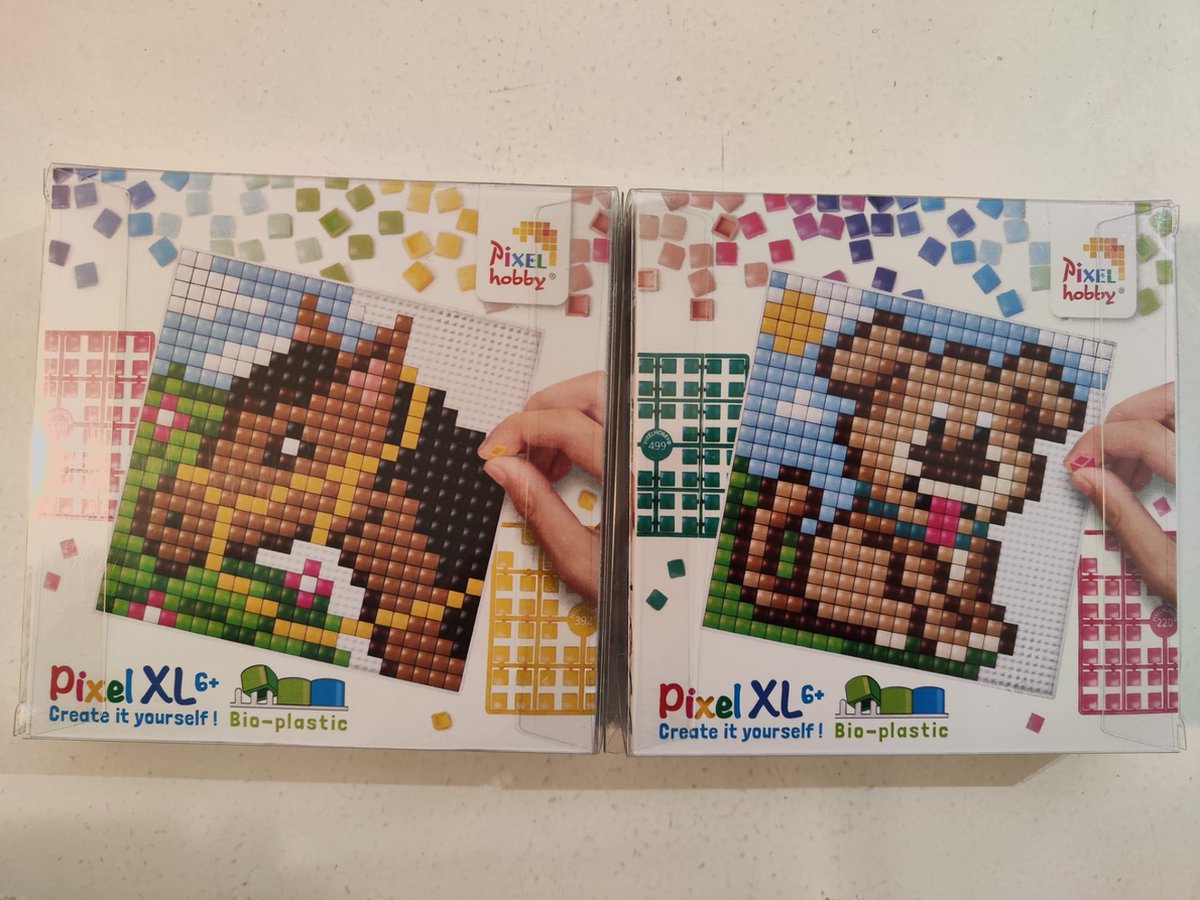 PIXELHOBBY PIXEL XL SET 2 COASTERS PONY/HOND