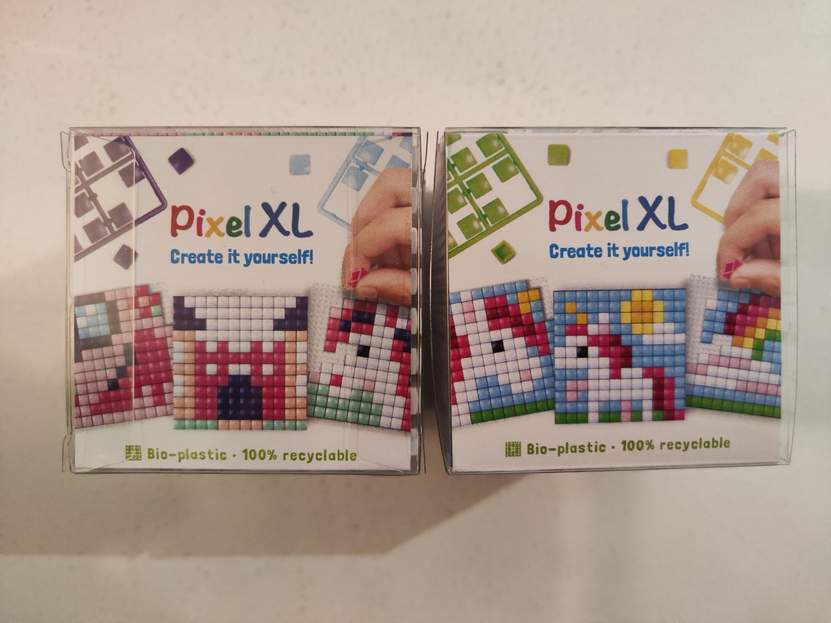 PIXELHOBBY PIXEL XL SET 2 KUBUS EENHOORN/KASTEEL