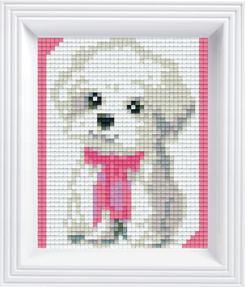 Pixelhobby Classic Hondje 10x12 cm
