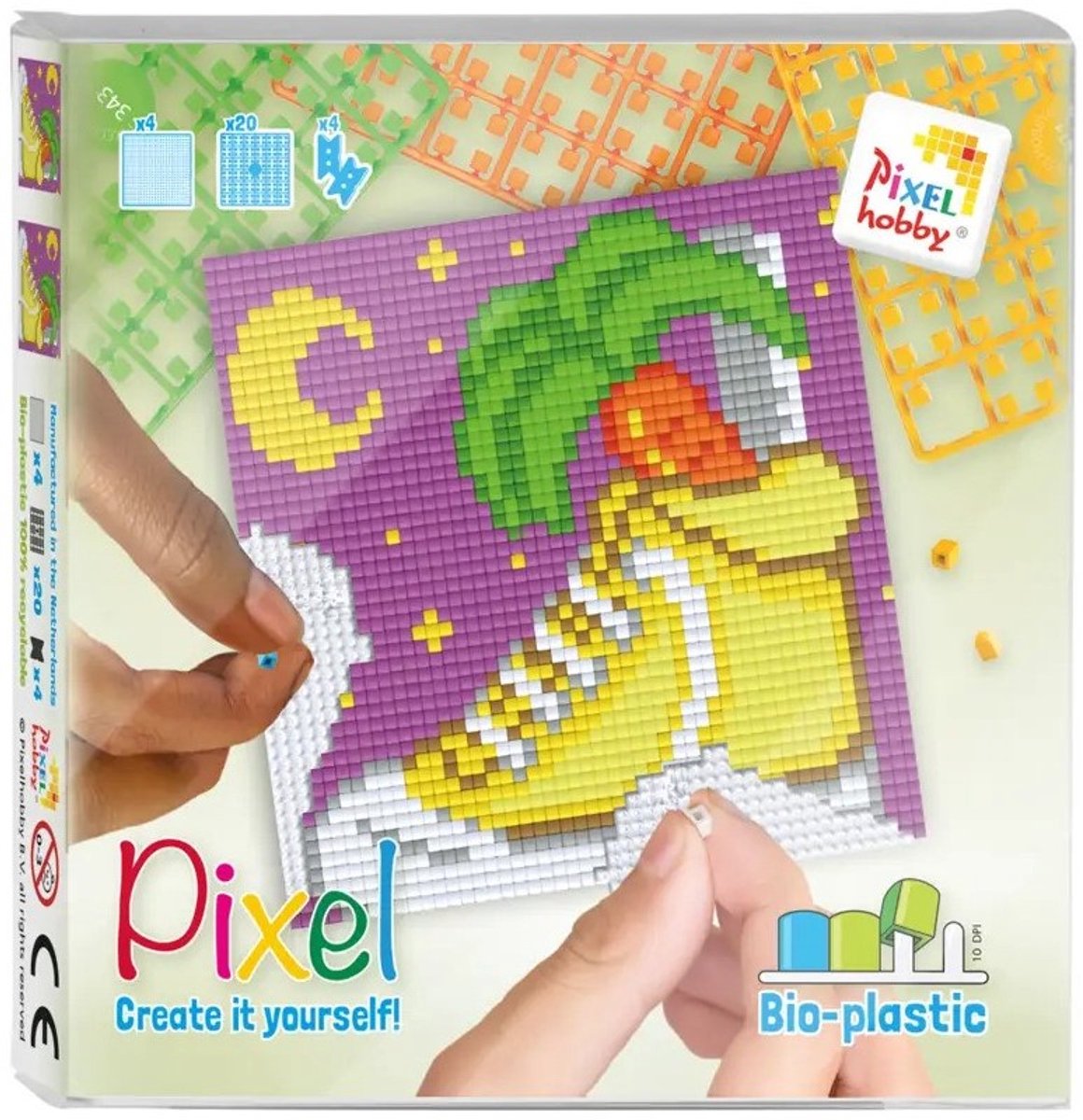 Pixelhobby Classic Sinterklaas Schoen 12x12 cm