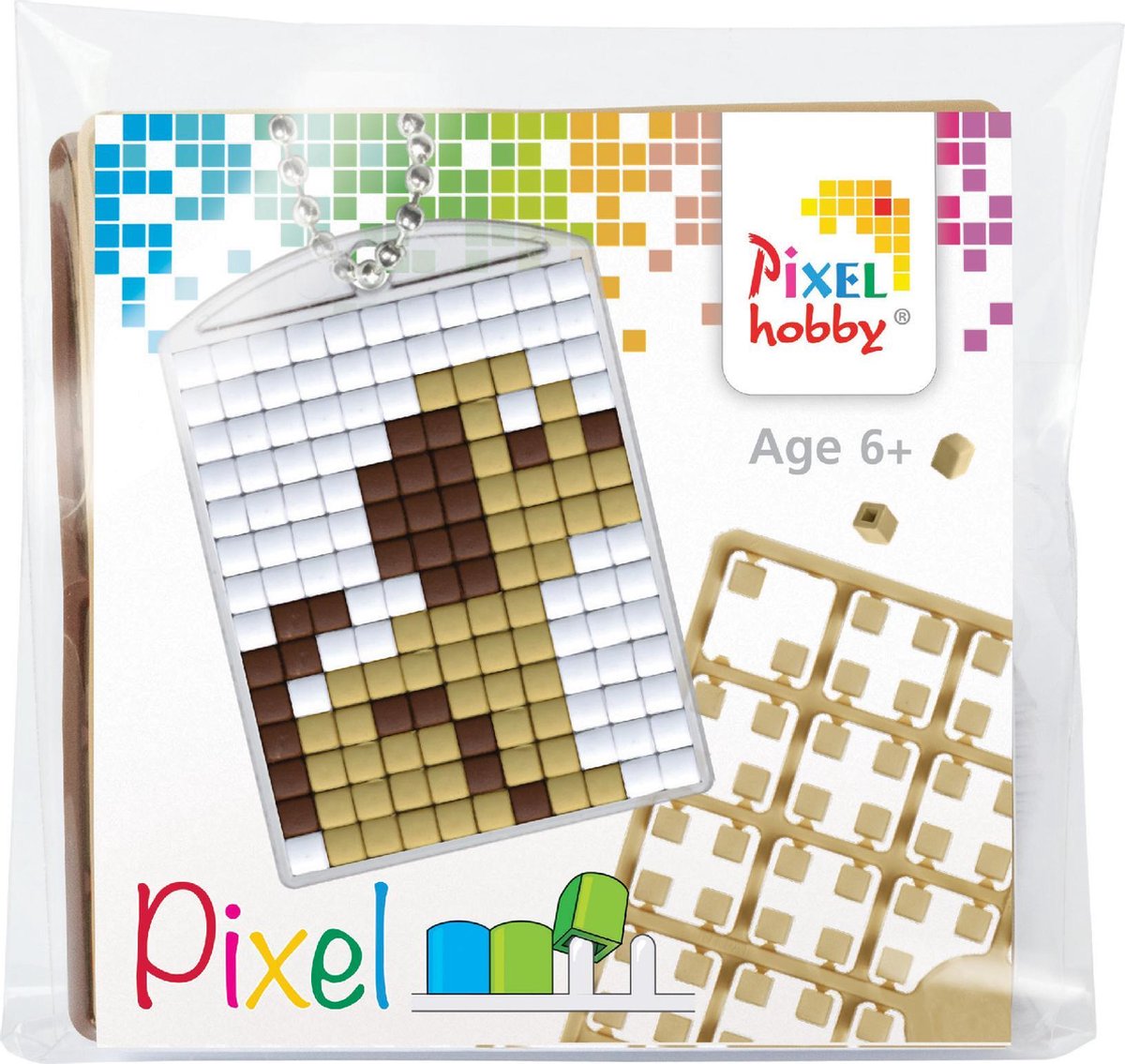 Pixelhobby Medaillon Sleutelhanger Startset - puppy
