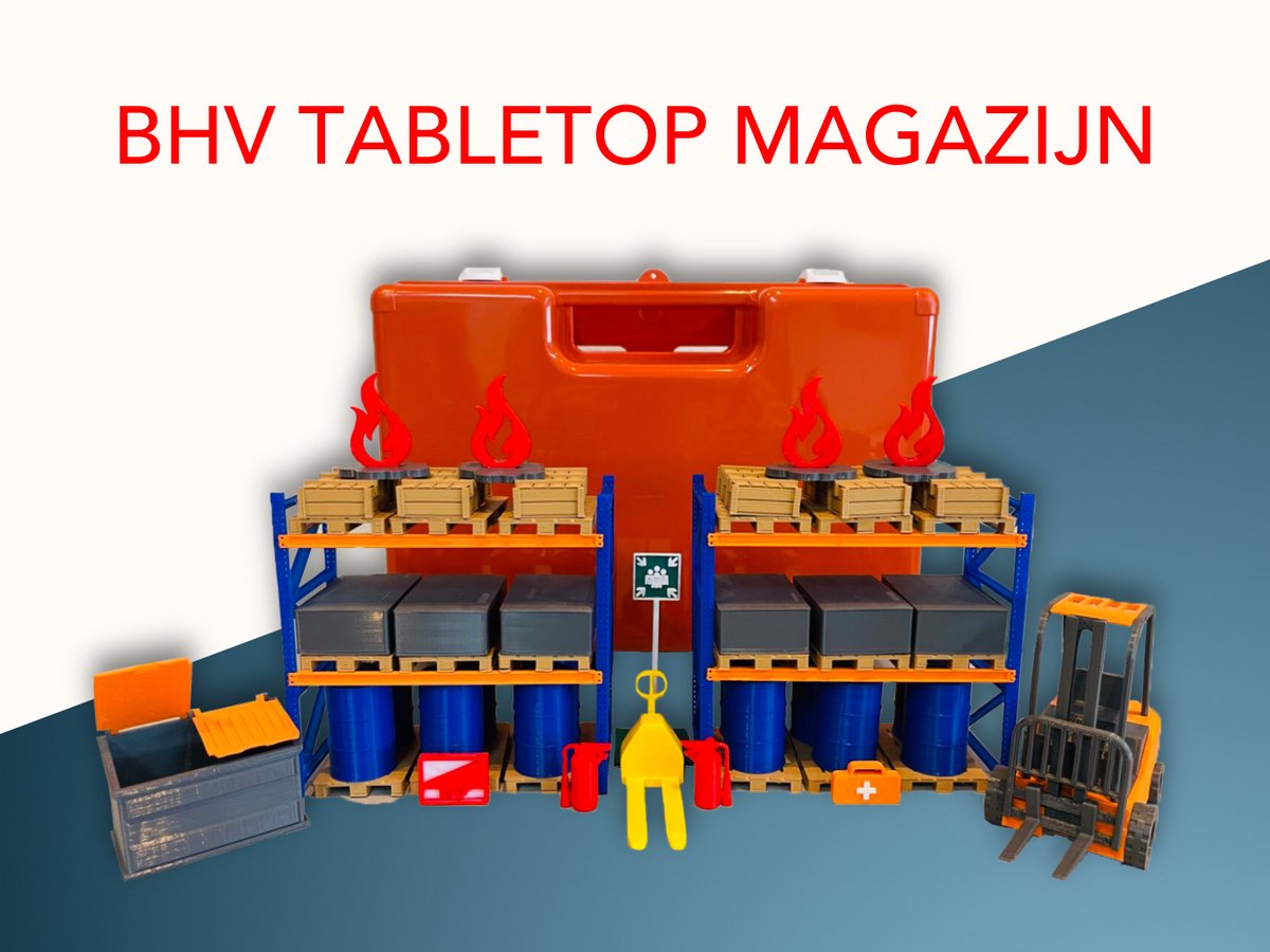 BHV Tabletop set Magazijn Basis