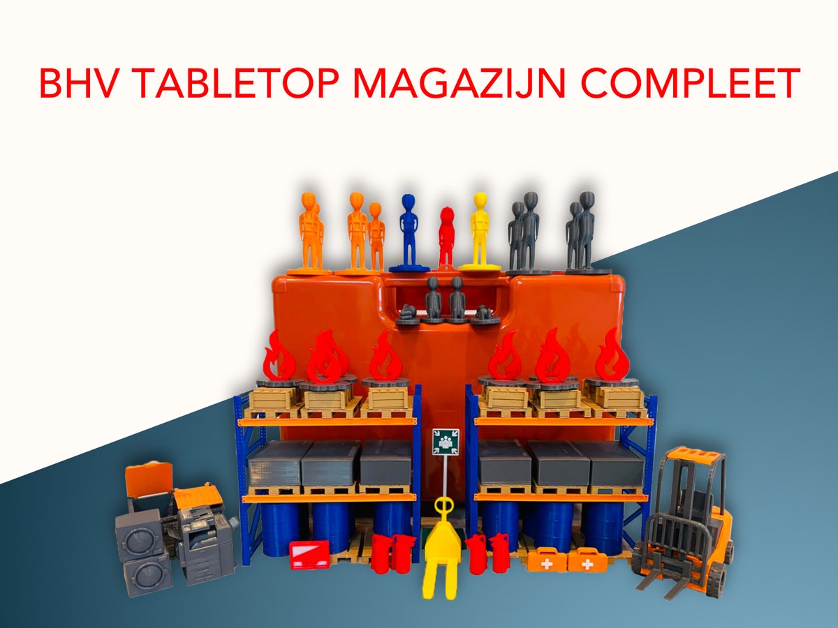 BHV Tabletop set Magazijn Compleet