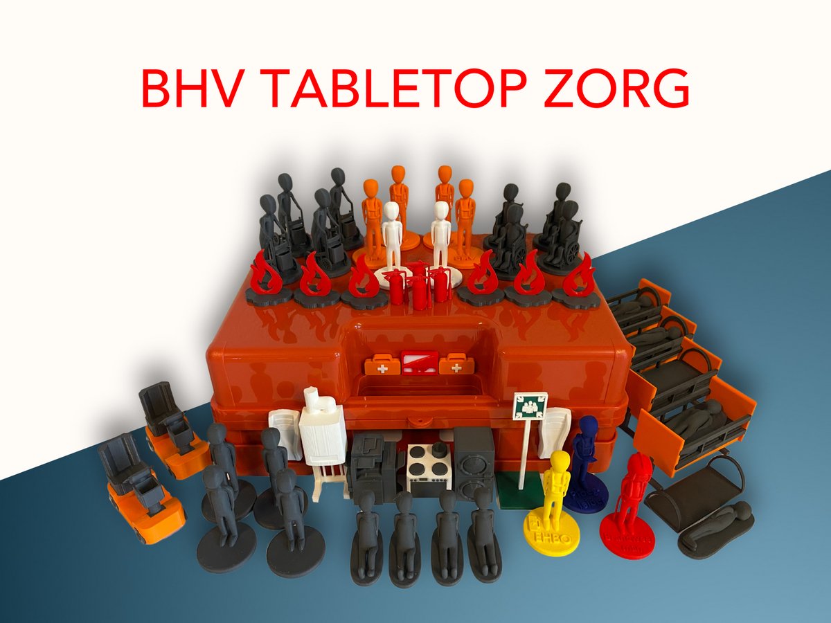 BHV tabletop set voor de Zorgsector