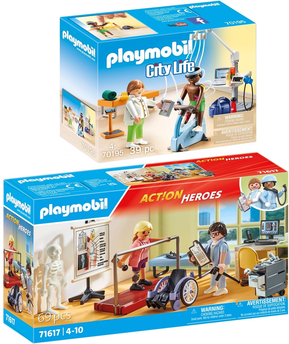 2-delige set Fysiotherapeut + Orthopeed