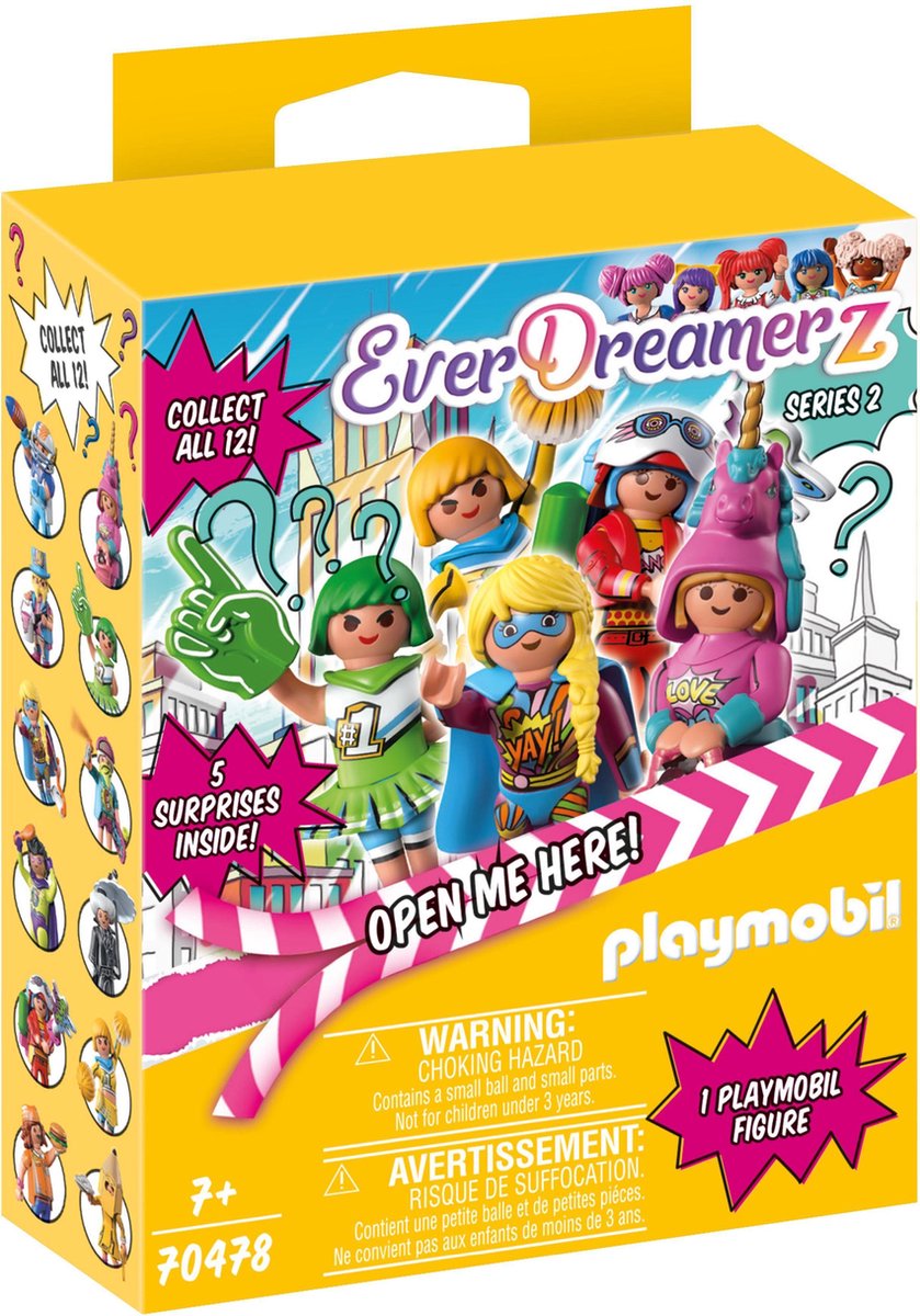 PLAYMOBIL Everdreamerz Verrassingsdoos Serie 2 - Comic World - 70478