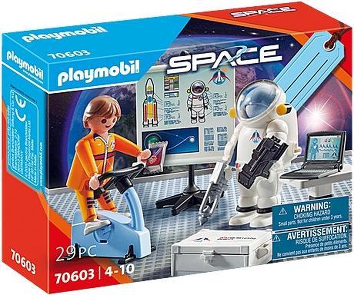 PLAYMOBIL Geschenkset Astronautentraining - 70603