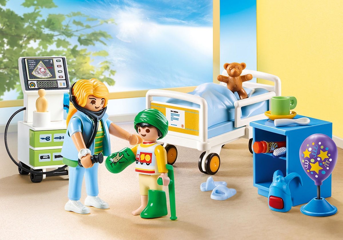 PLAYMOBIL  Kinderziekenhuiskamer - 70192