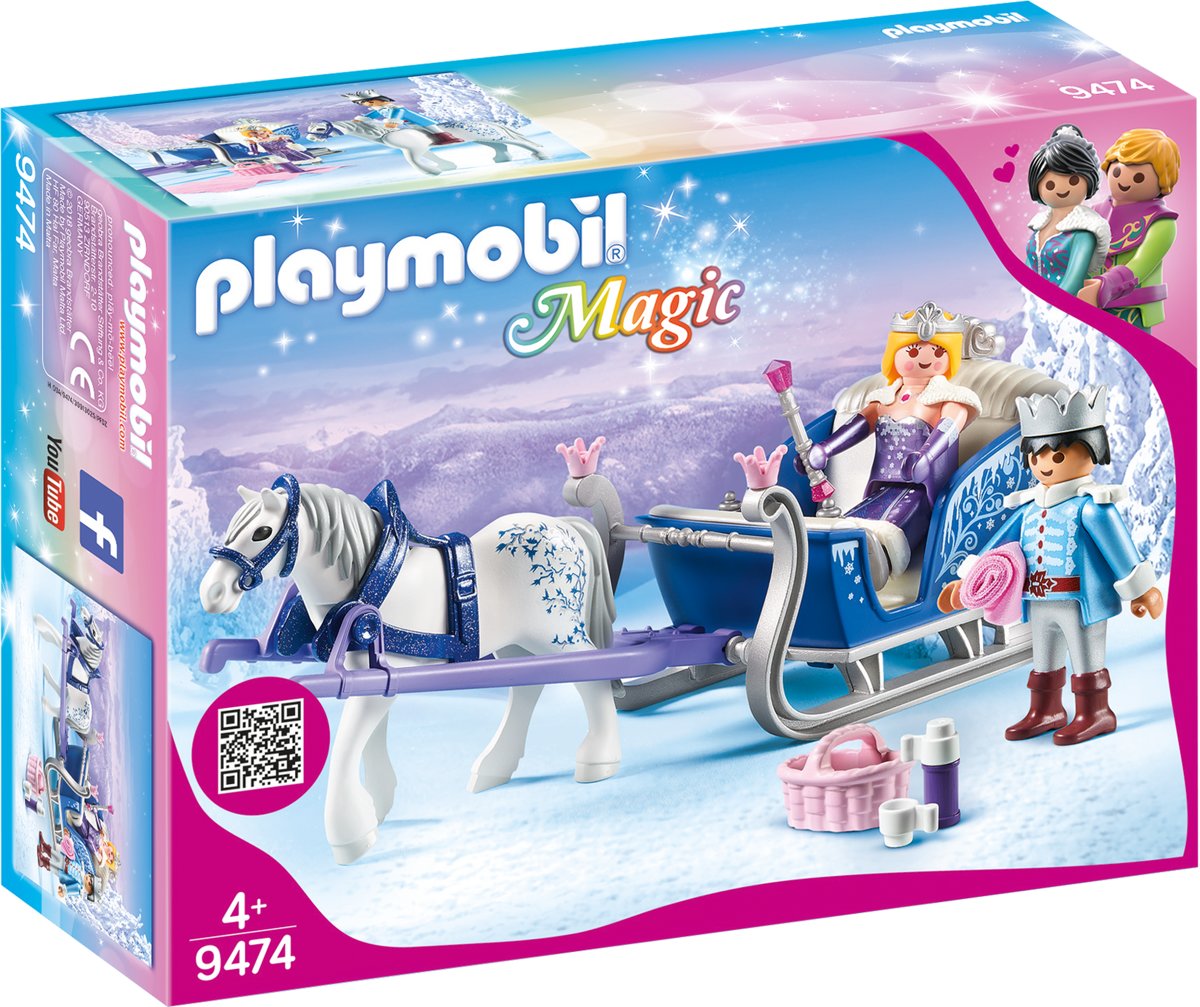PLAYMOBIL Koninklijk paar met slee - 9474