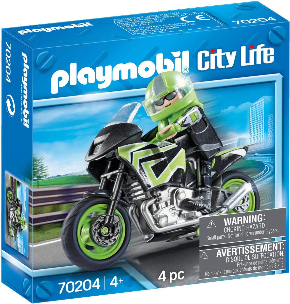 PLAYMOBIL  Motorrijder - 70204