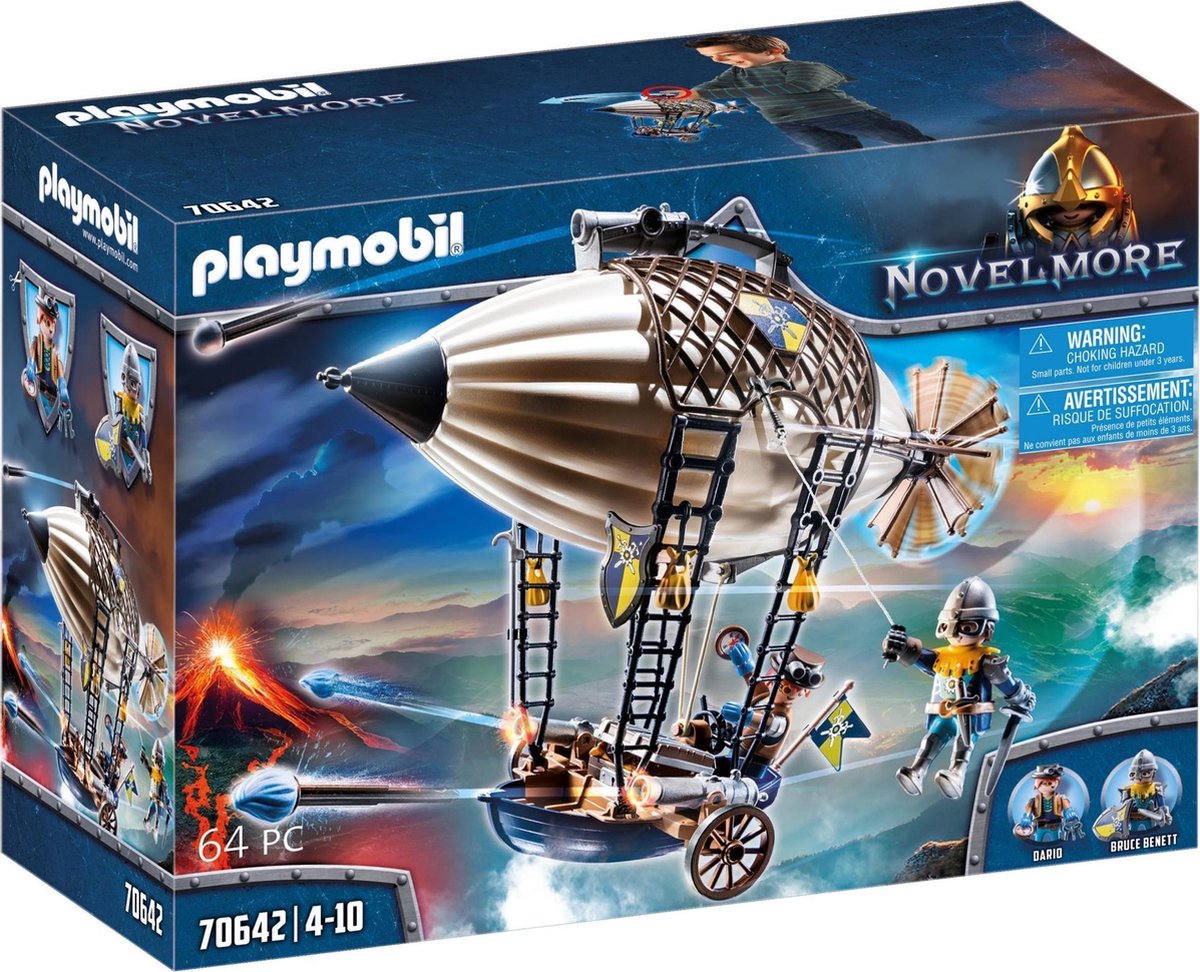 PLAYMOBIL Novelmore Darios Zeppelin - 70642