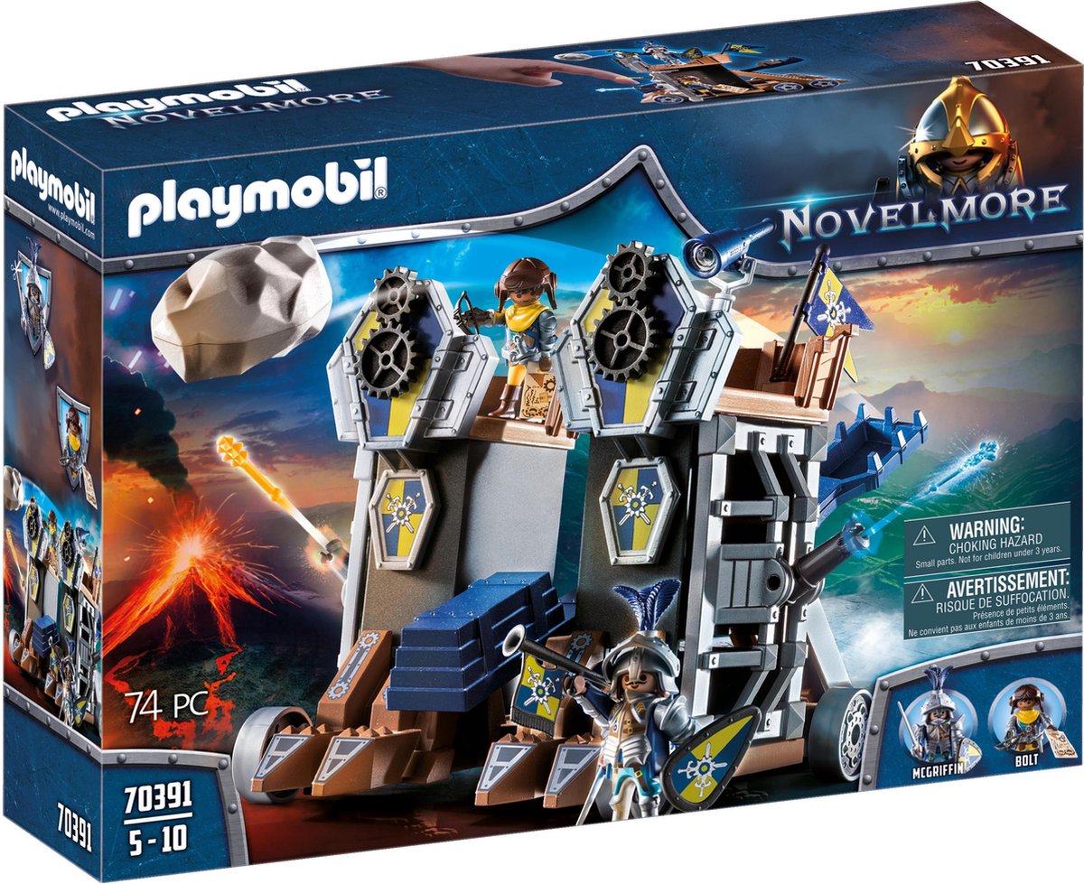 PLAYMOBIL Novelmore Novelmore mobiel katapultfort - 70391