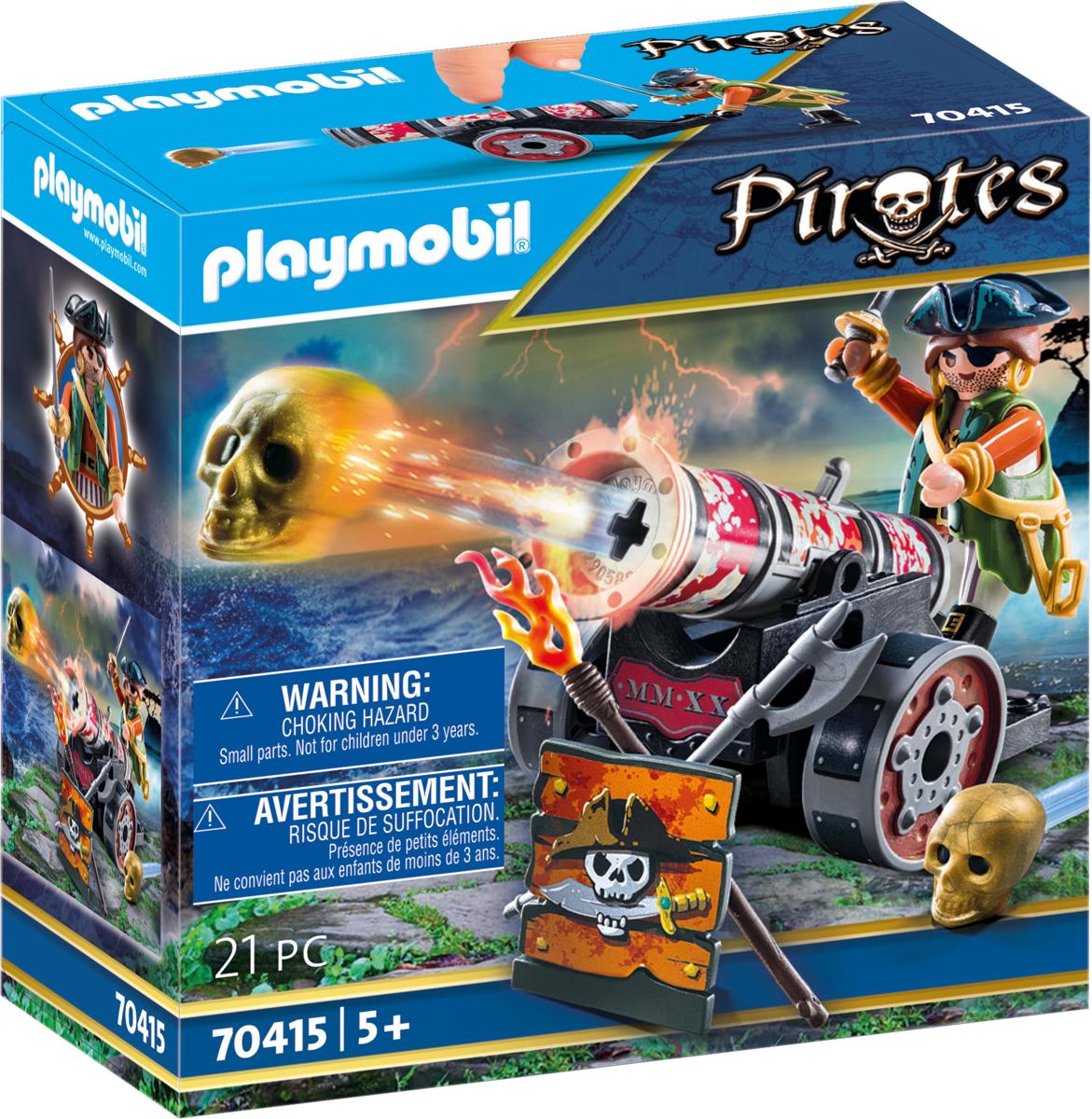 PLAYMOBIL Piraat met kanon - 70415