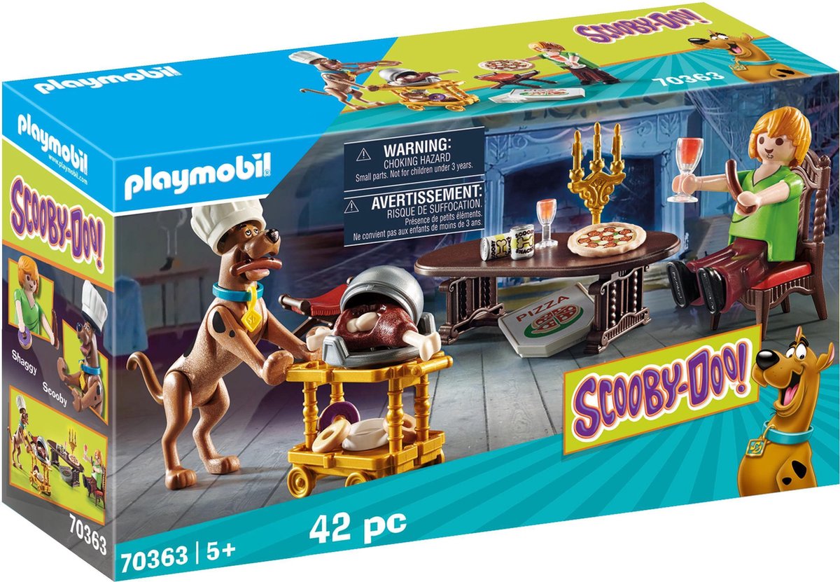 PLAYMOBIL Scooby-Doo ! Avondmaal met Shaggy - 70363