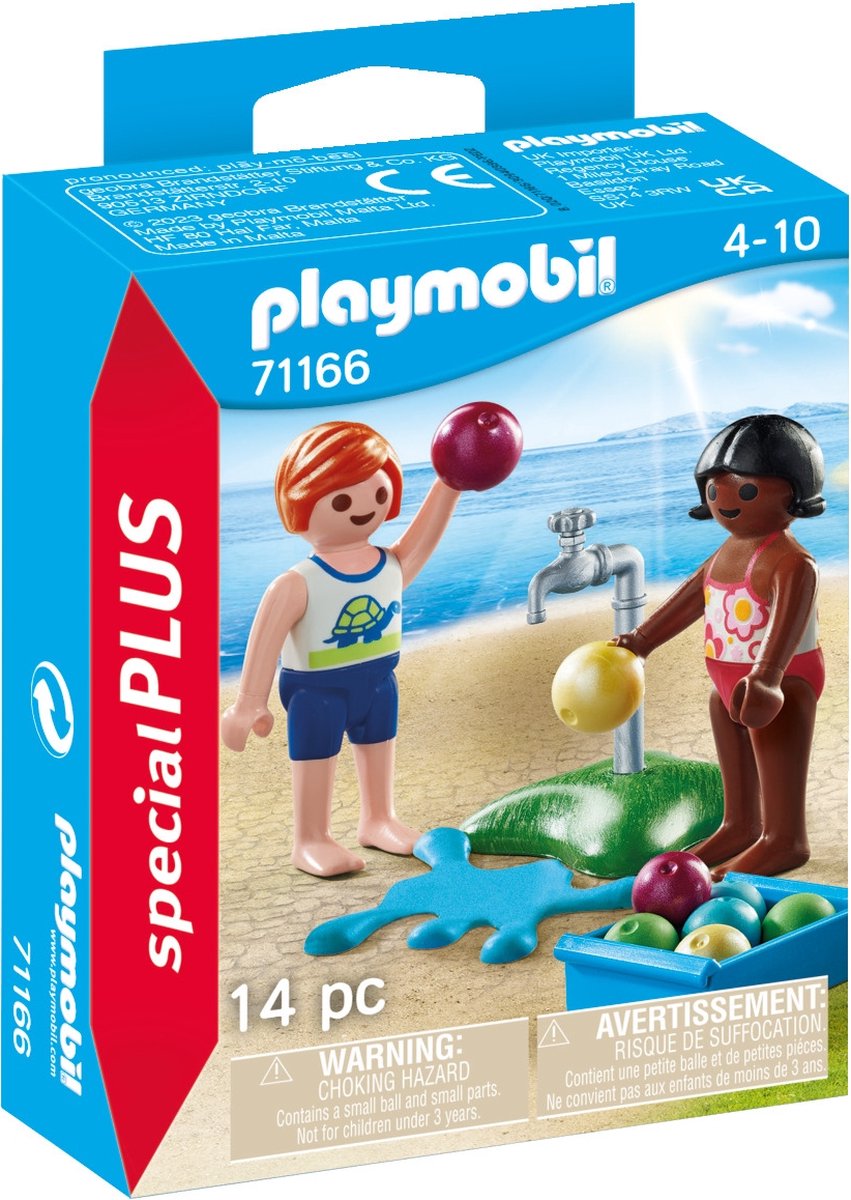 PLAYMOBIL Special Plus Kinderen met waterballonnen - 71166