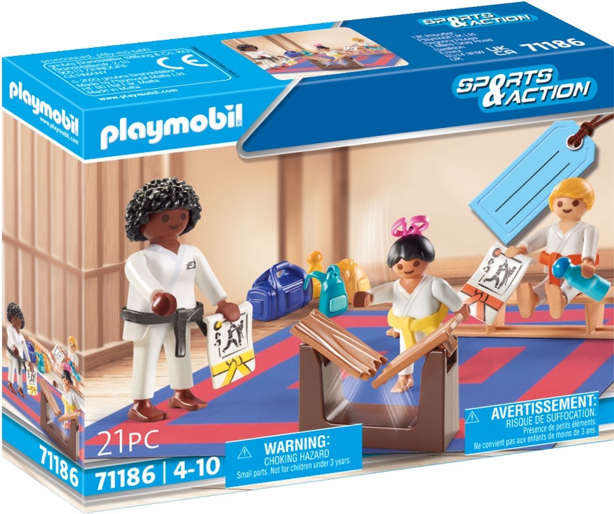 PLAYMOBIL Sports and action karate training - 71186