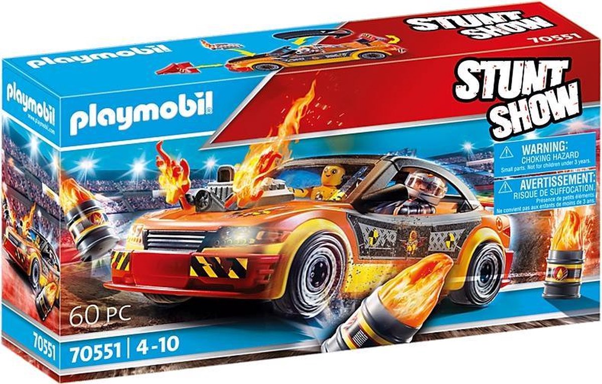 PLAYMOBIL Stuntshow Crashcar - 70551