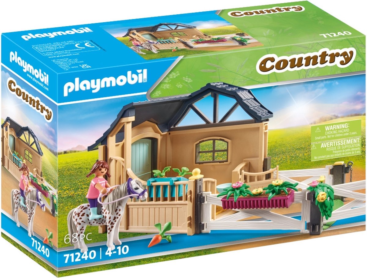 PLAYMOBIL Uitbreiding rijstal - 71240