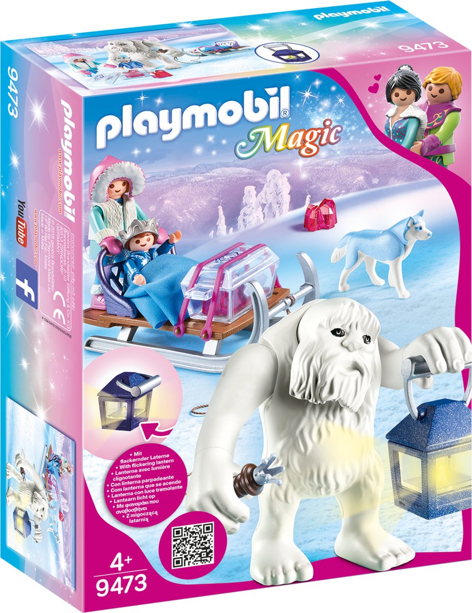 PLAYMOBIL Yeti met slee - 9473
