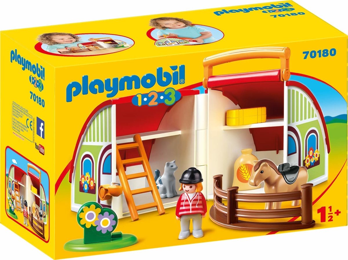 Playmobil 1.2.3 70180 speelgoedset Actie/avontuur