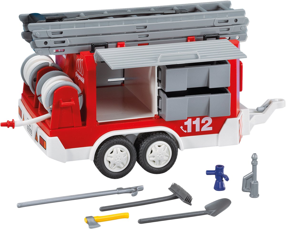 Playmobil Brandweer-aanhangwagen - 7485