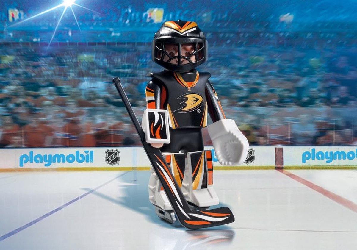 Playmobil Sports & Action 9187 goalkeeper ijshockey Anaheim Ducks
