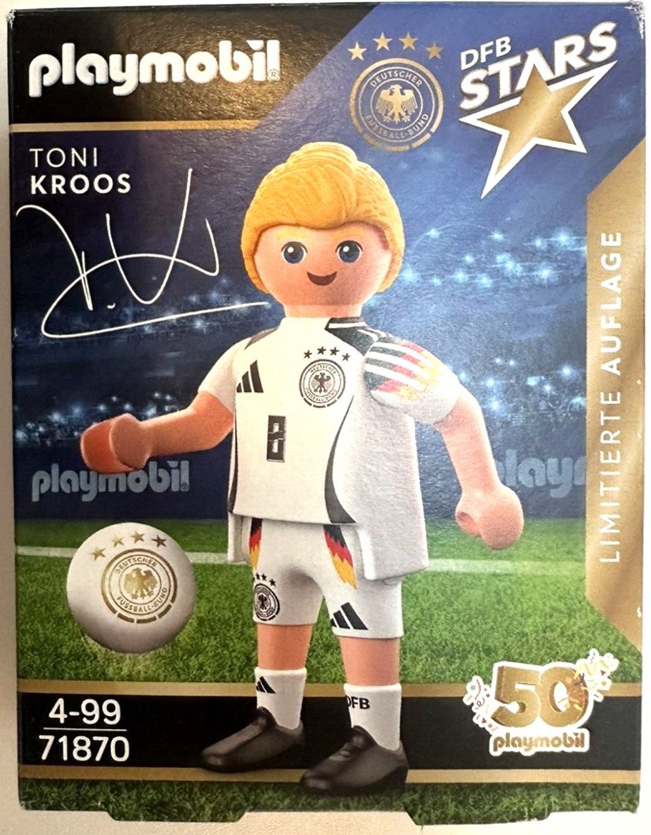 playmobil 71870 duitse voetballer dfb stars Toni Kroos