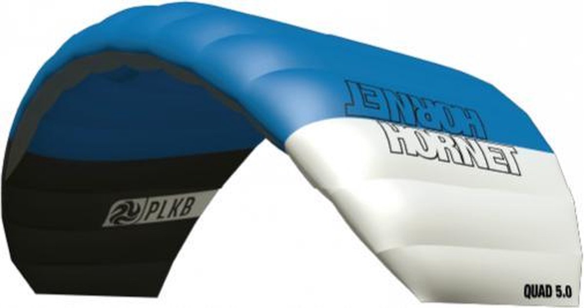 PLKB Hornet 5m complete (bar) - Gemiddeld, Ervaren - Blauw - 4 lijns - Control Bar