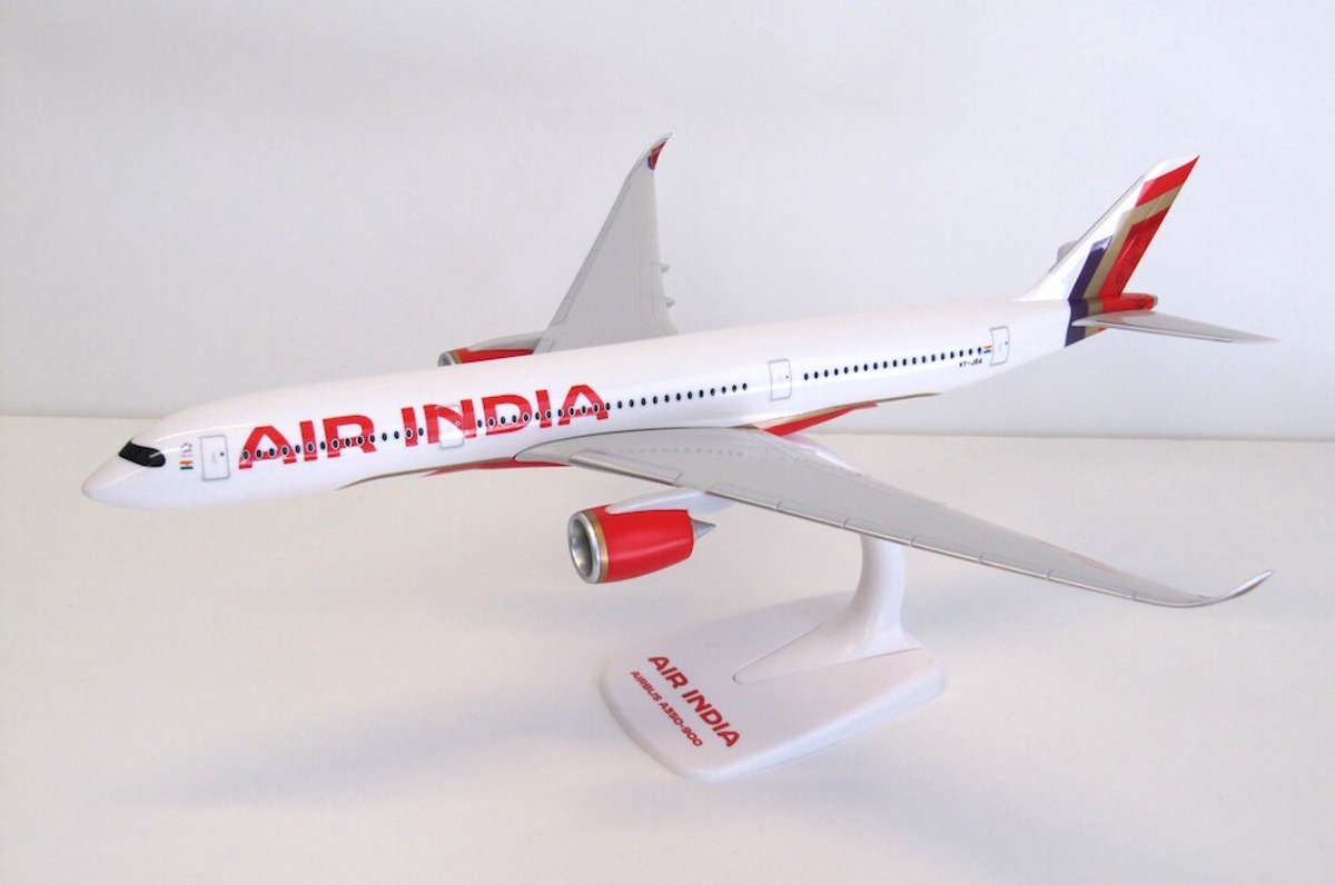 Air India schaalmodel vliegtuig Airbus 350-900 schaal 1:200 lengte 33,40cm
