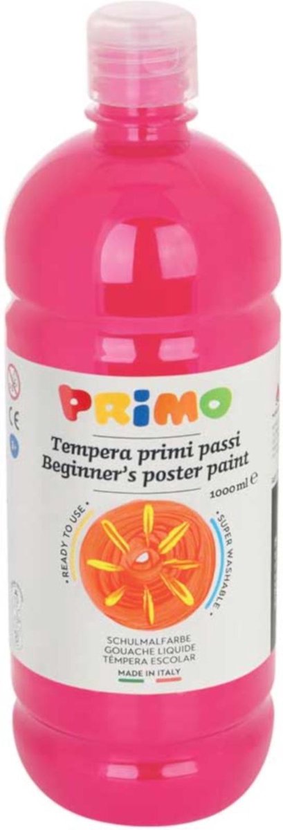Primo Plakkaatverf Tempera 1000 Ml Cyclaam